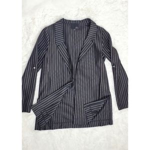 Striped LongLine Blazer